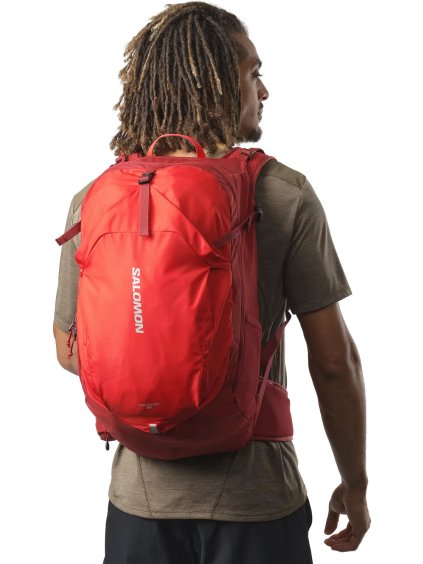 ČERVENÝ TURISTICKÝ BATOH SALOMON TRAILBLAZER 30 BACKPACK