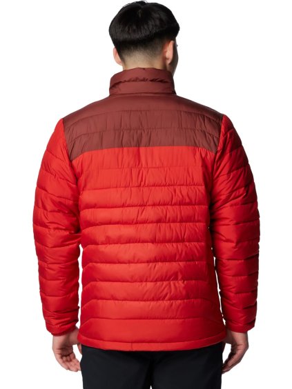 ČERVENÁ PÁNSKÁ BUNDA COLUMBIA POWDER LITE II JACKET