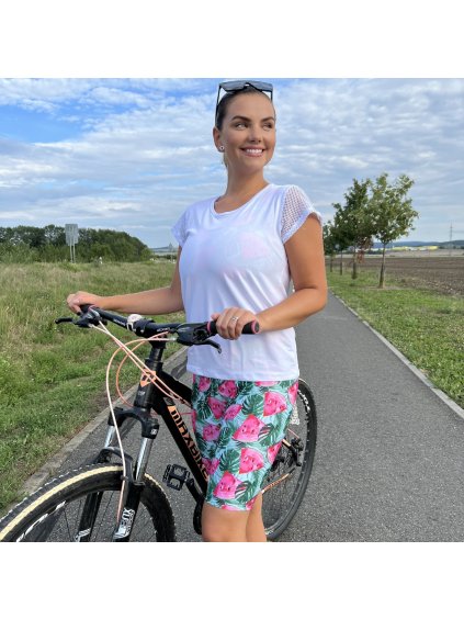 DÁMSKÉ BÍLÉ SPORTOVNÍ TRIČKO