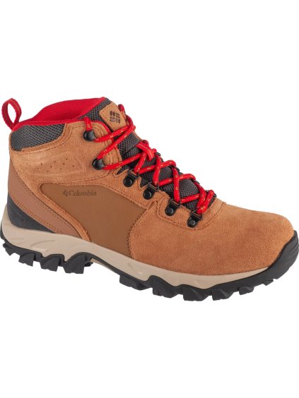 SVĚTLE HNĚDÉ SEMIŠOVÉ TURISTICKÉ BOTY COLUMBIA NEWTON RIDGE PLUS II SUEDE WP (Velikost 41)