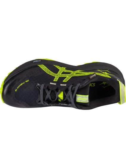 ČERNÉ PÁNSKÉ TRAILOVÉ BOTY ASICS GEL-TRABUCO 12 GTX (Velikost 40,5)
