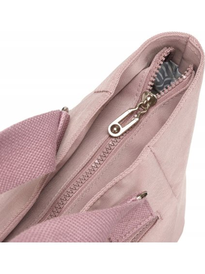 PETERSON SVĚTLE FIALOVÁ PROSTORNÁ SHOPPER TAŠKA