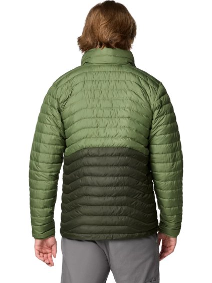 TMAVĚ ZELENÁ PÁNSKÁ PÉŘOVÁ BUNDA COLUMBIA WESTRIDGE DOWN JACKET