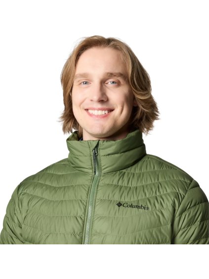TMAVĚ ZELENÁ PÁNSKÁ PÉŘOVÁ BUNDA COLUMBIA WESTRIDGE DOWN JACKET