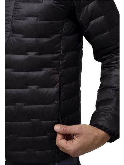 ČERNÁ PÁNSKÁ PROŠÍVANÁ BUNDA JACK WOLFSKIN PASSAMANI DOWN M JACKET