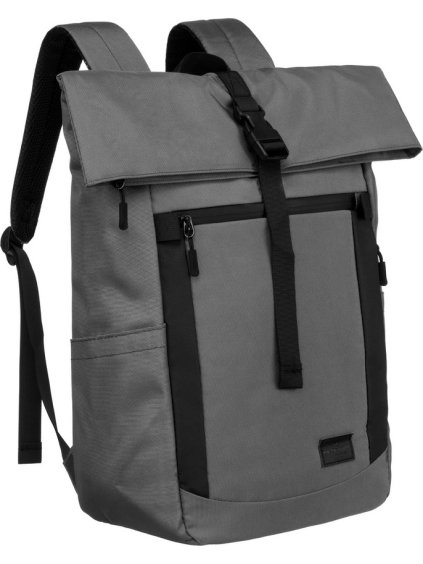 PETERSON ŠEDÝ SPORTOVNÍ BATOH TYPU ROLL-TOP (Velikost ONE SIZE)
