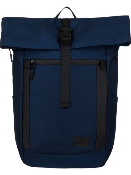 PETERSON TMAVĚ MODRÝ SPORTOVNÍ BATOH TYPU ROLL-TOP (Velikost ONE SIZE)