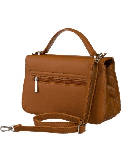 DAVID JONES KARAMELOVÁ CROSSBODY KABELKA S PROŠÍVANÝMI BOČNÍMI STRANAMI