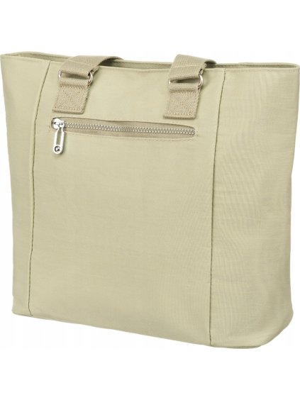 PETERSON SVĚTLE ZELENÁ PROSTORNÁ SHOPPER TAŠKA