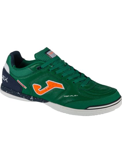 TMAVĚ ZELENÉ PÁNSKÉ SÁLOVÉ TENISKY JOMA TOP FLEX 2415 IN