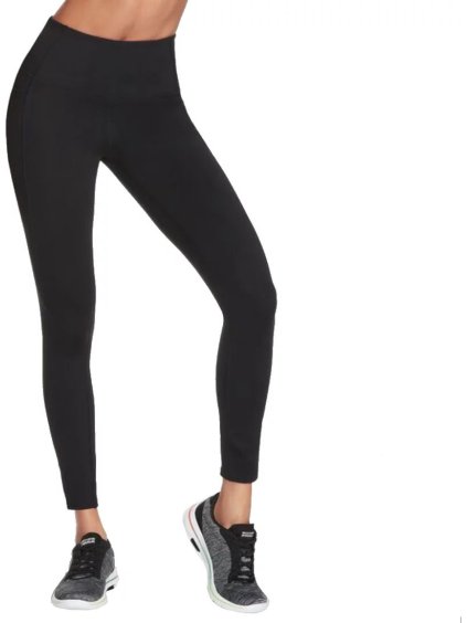 ČERNÉ DÁMSKÉ LEGÍNY SKECHERS GO WALK HIGH WAISTED LEGGING (Velikost L)