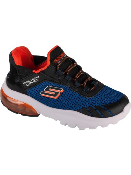 TMAVĚ MODRÉ CHLAPECKÉ TENISKY SKECHERS SLIP-INS: RAZOR AIR - HYPER-BRISK