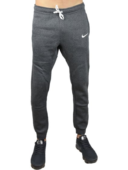 ŠEDÉ PÁNSKÉ TEPLÁKY NIKE TEAM CLUB 19 FLEECE PANT