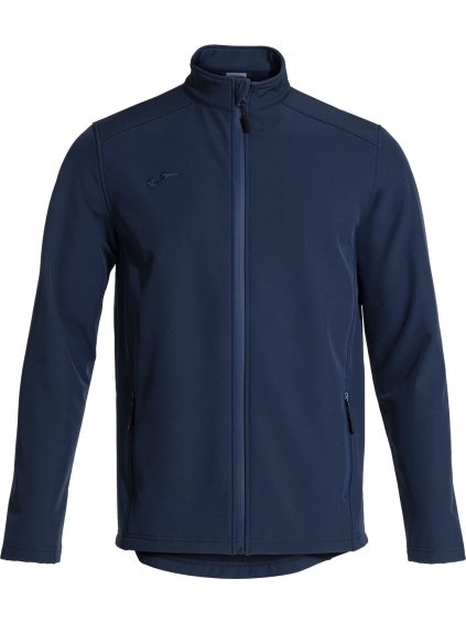 TMAVĚ MODRÁ PÁNSKÁ SOFTSHELLOVÁ BUNDA JOMA BASILEA II SOFTSHELL JACKET (Velikost M)