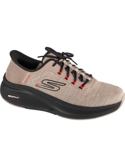 ŠEDÉ PÁNSKÉ BĚŽECKÉ TENISKY SKECHERS SLIP-INS: GO RUN ELEVATE 2.0