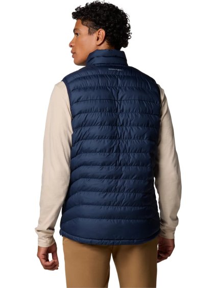 TMAVĚ MODRÁ PÁNSKÁ SPORTOVNÍ VESTA COLUMBIA POWDER LITE II VEST