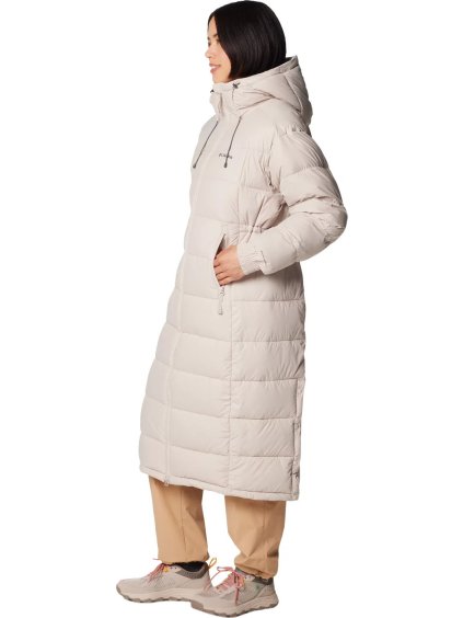 SMETANOVÁ DÁMSKÁ DLOUHÁ PROŠÍVANÁ BUNDA COLUMBIA PIKE LAKE II LONG JACKET