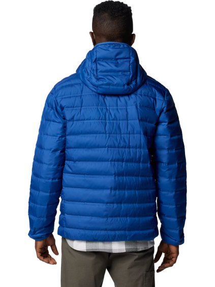 MODRÁ PÁNSKÁ SPORTOVNÍ BUNDA COLUMBIA LAKE 22 II DOWN HOODED JACKET