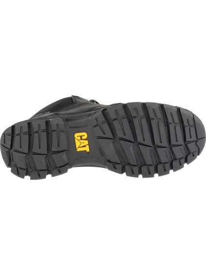 ČERNÉ PÁNSKÉ KOŽENÉ KOTNÍKOVÉ BOTY CATERPILLAR THRESHOLD CHUKKA