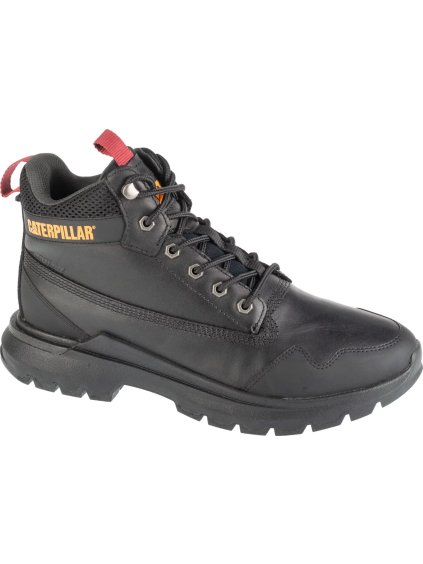 ČERNÉ PÁNSKÉ KOŽENÉ KOTNÍKOVÉ BOTY CATERPILLAR COLORADO SNEAKER WP