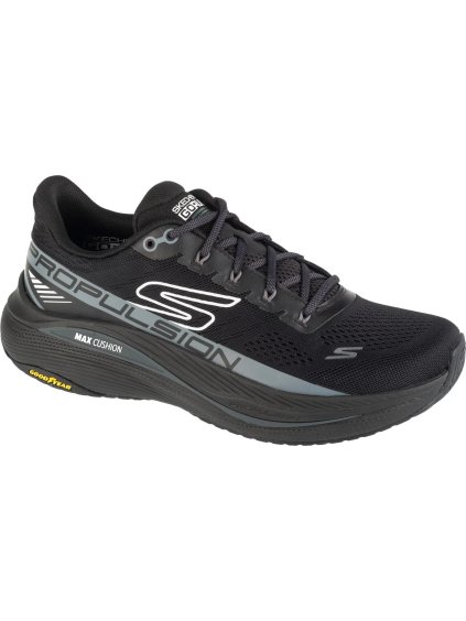ČERNÉ PÁNSKÉ BĚŽECKÉ TENISKY SKECHERS MAX CUSHIONING PROPULSION