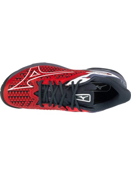 ČERVENO-ČERNÉ PÁNSKÉ SPORTOVNÍ TENISKY MIZUNO WAVE EXCEED TOUR 6 PADEL (Velikost 41)
