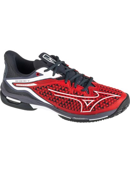 ČERVENO-ČERNÉ PÁNSKÉ SPORTOVNÍ TENISKY MIZUNO WAVE EXCEED TOUR 6 PADEL (Velikost 41)