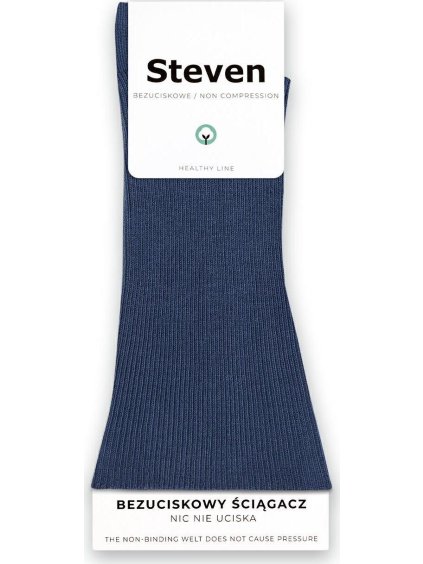 TMAVĚ MODRÉ UNISEX PONOŽKY ART. 018