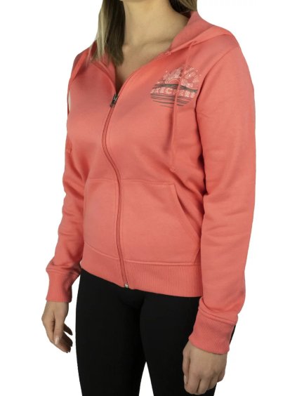 ORANŽOVÁ DÁMSKÁ MIKINA SKECHERS FULL ZIP HOODIE