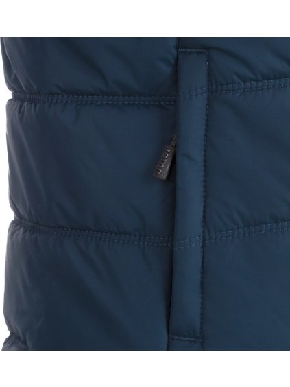 TMAVĚ MODRÁ PÁNSKÁ PROŠÍVANÁ VESTA JOMA CHALECO URBAN IV VEST