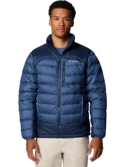 TMAVĚ MODRÁ PÁNSKÁ PÉŘOVÁ BUNDA COLUMBIA AUTUMN PARK II DOWN JACKET