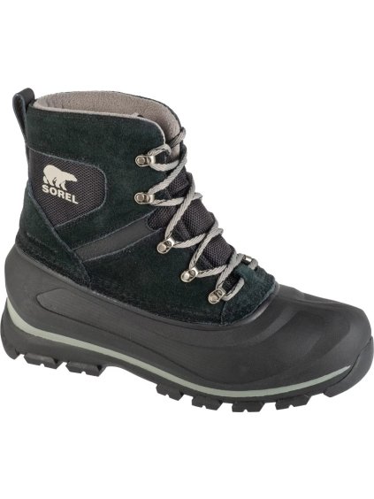 ČERNÉ PÁNSKÉ ZIMNÍ BOTY SOREL BUXTON LACE WINTER BOOTS WP