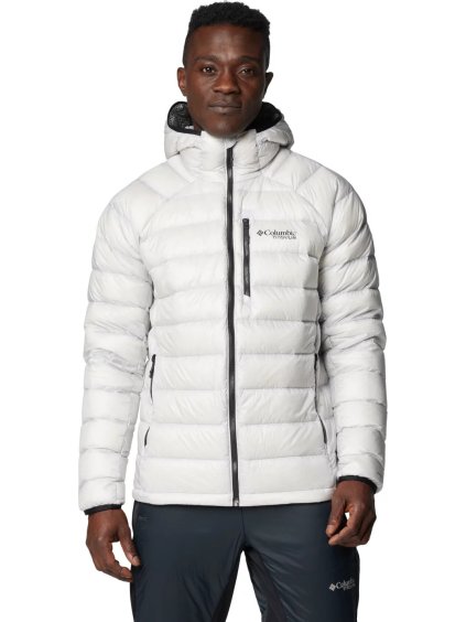 SMETANOVÁ PÁNSKÁ PROŠÍVANÁ BUNDA COLUMBIA ARCTIC CREST DOWN HOODED JACKET