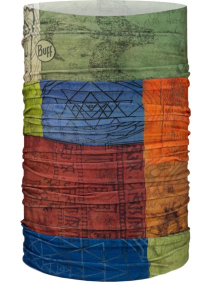 BAREVNÝ NÁKRČNÍK BUFF ORIGINAL ECOSTRETCH TUBE SCARF