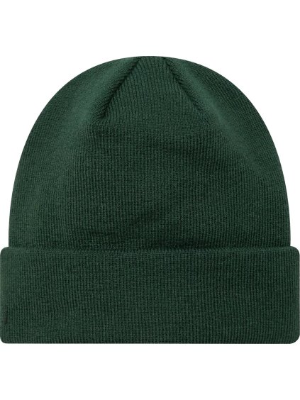TMAVĚ ZELENÁ DÁMSKÁ ČEPICE NEW ERA ROSE ICON CUFF KNIT BEANIE HAT