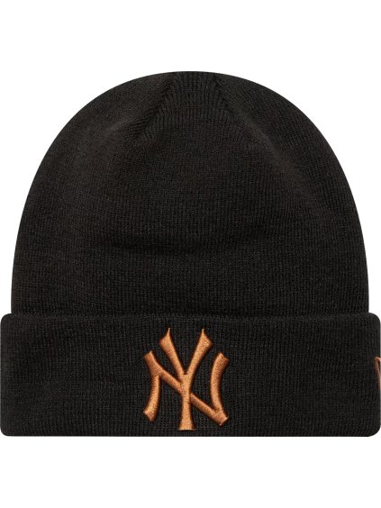 ČERNÁ ČEPICE NEW ERA LEAGUE ESSENTIAL NEW YORK YANKEES BEANIE HAT