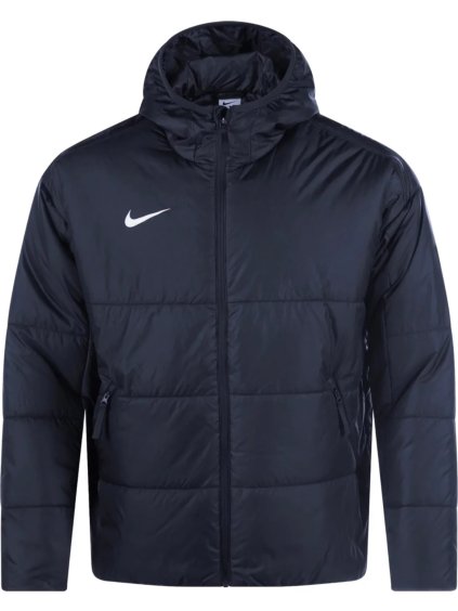 TMAVĚ MODRÁ PÁNSKÁ PROŠÍVANÁ BUNDA NIKE THERMA-FIT ACADEMY PRO JACKET