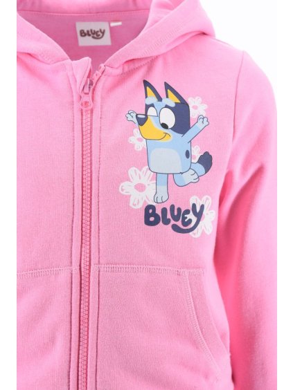 RŮŽOVÁ DÍVČÍ TEPLÁKOVÁ SOUPRAVA BLUEY