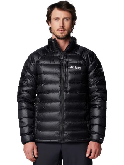 ČERNÁ PÁNSKÁ PROŠÍVANÁ BUNDA  COLUMBIA ARCTIC CREST DOWN JACKET