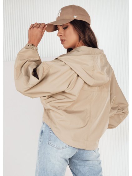 BÉŽOVÁ OVERSIZE LEHKÁ BUNDA CATRAL
