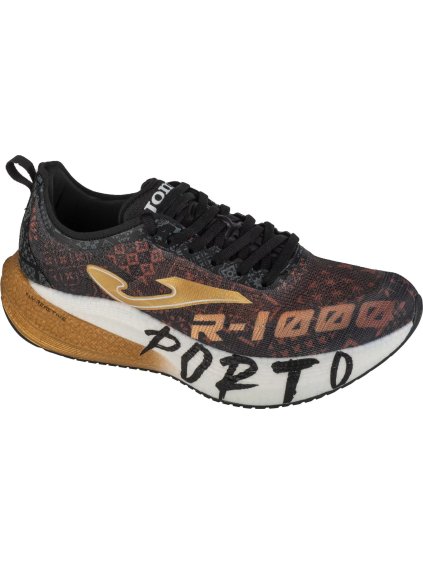 ČERNO-HNĚDÉ PÁNSKÉ BĚŽECKÉ TENISKY JOMA R.1000 MEN 2401 (Velikost 40)