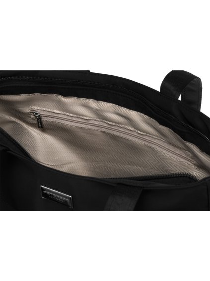 PETERSON DÁMSKÁ PROSTORNÁ ČERNÁ SHOPPER KABELKA