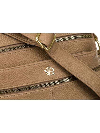 ROVICKY BÉŽOVÁ DÁMSKÁ CROSSBODY KABELKA S DLOUHÝM POPRUHEM (Velikost ONE SIZE)