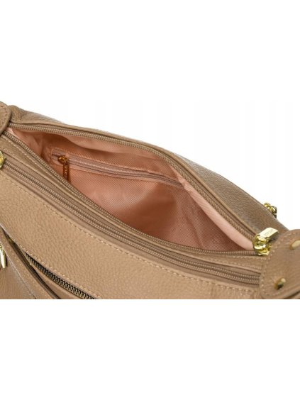 ROVICKY BÉŽOVÁ DÁMSKÁ CROSSBODY KABELKA S DLOUHÝM POPRUHEM (Velikost ONE SIZE)