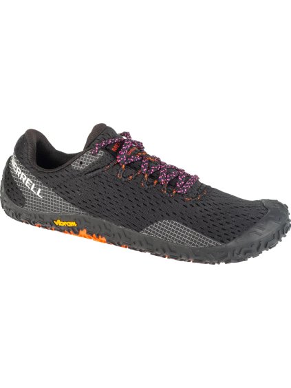 ČERNÉ DÁMSKÉ BĚŽECKÉ BAREFOOT BOTY MERRELL VAPOR GLOVE 6