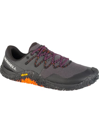 ČERNÉ PÁNSKÉ BĚŽECKÉ BAREFOOT BOTY MERRELL TRAIL GLOVE 7 (Velikost 40)