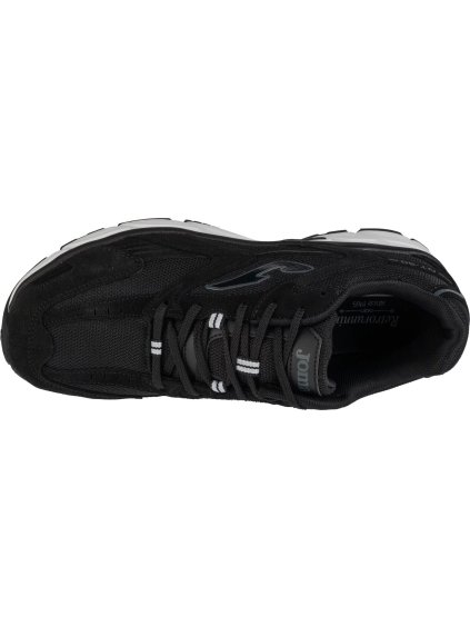 PÁNSKÉ ČERNÉ VOLNOČASOVÉ TENISKY JOMA RT50 2401 (Velikost 36)