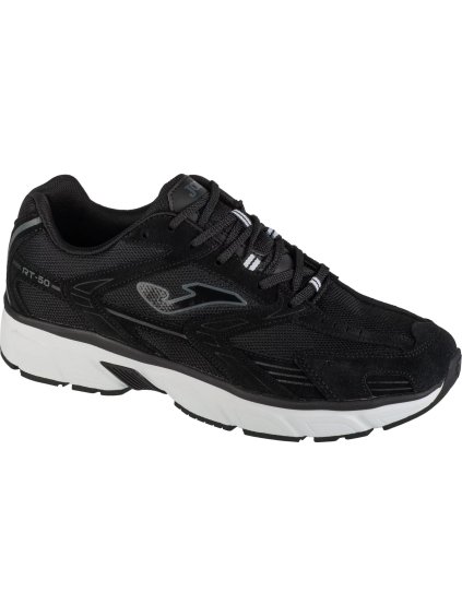 PÁNSKÉ ČERNÉ VOLNOČASOVÉ TENISKY JOMA RT50 2401 (Velikost 36)