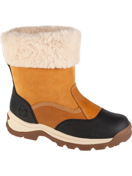 SVĚTLE HNĚDÉ DÁMSKÉ SNĚHULE TIMBERLAND WHITE LEDGE PULLON WP