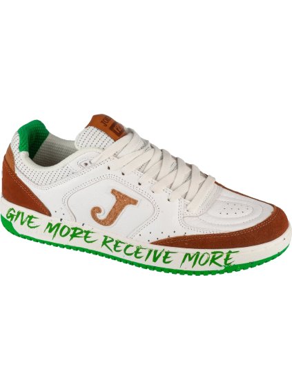 BÍLO-HNĚDÉ PÁNSKÉ STYLOVÉ TENISKY JOMA C.FLEXYS MEN 2502